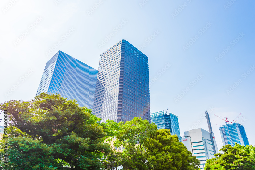 東京の高層ビル群 High-rise building in Tokyo