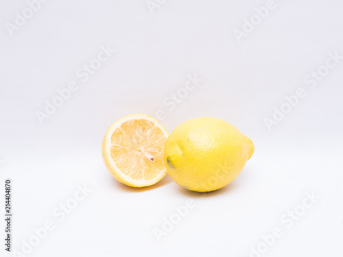 lemon fruit and the lemon juice