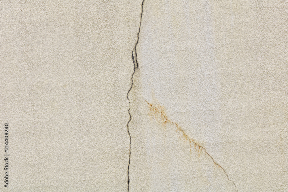 Obraz premium ヒビの入ったコンクリート壁