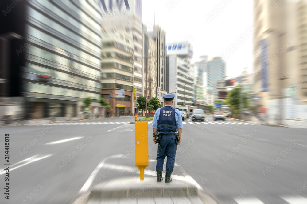 警備の警察官 警備の警察官