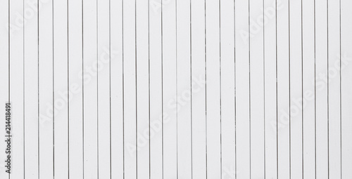 White Wood Panelling Texture Background