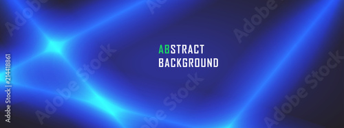 Blue line light technological background. Template brochure and layout design