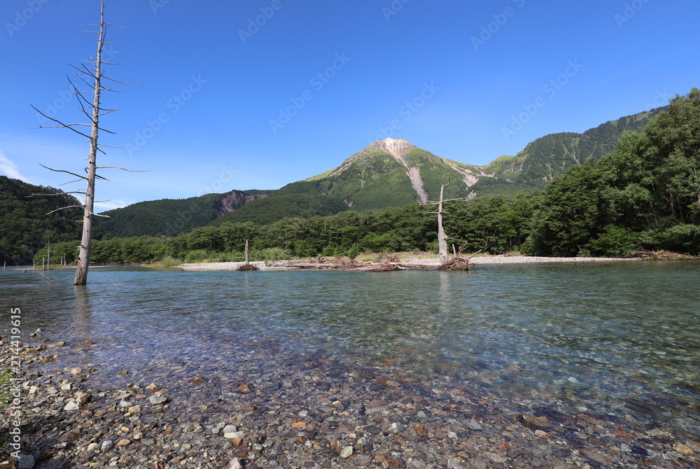 上高地の夏景色stock Photo Adobe Stock