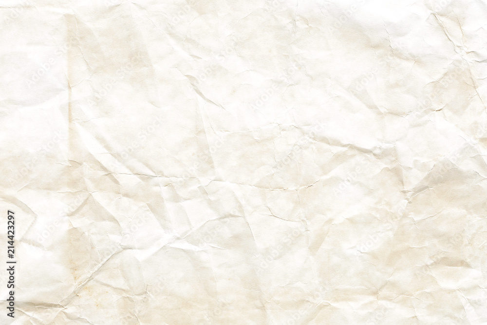 Crumpled old brown paper texture Crumpled old brown paper texture