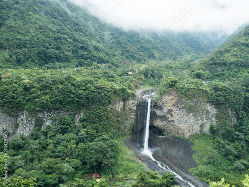 Devils Cauldron Waterfall, Banos, Ecuador