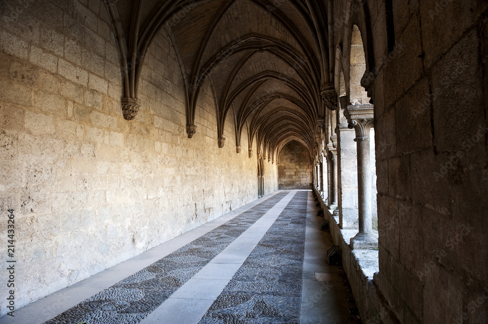 Kloster Real Monasterio de Las Huelgas, Burgos, Kastilien-Leon, Spanien. Zisterzienserinnenabtei.