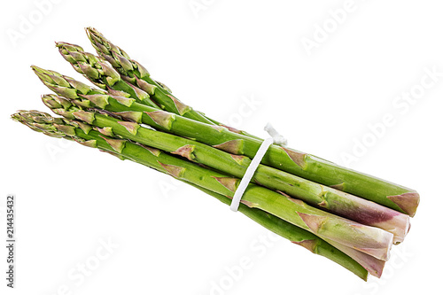 Asparagus isolated  on white background