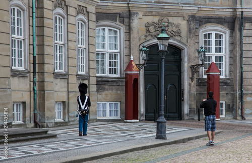 Copenhagen ,Castle Amalienborg..