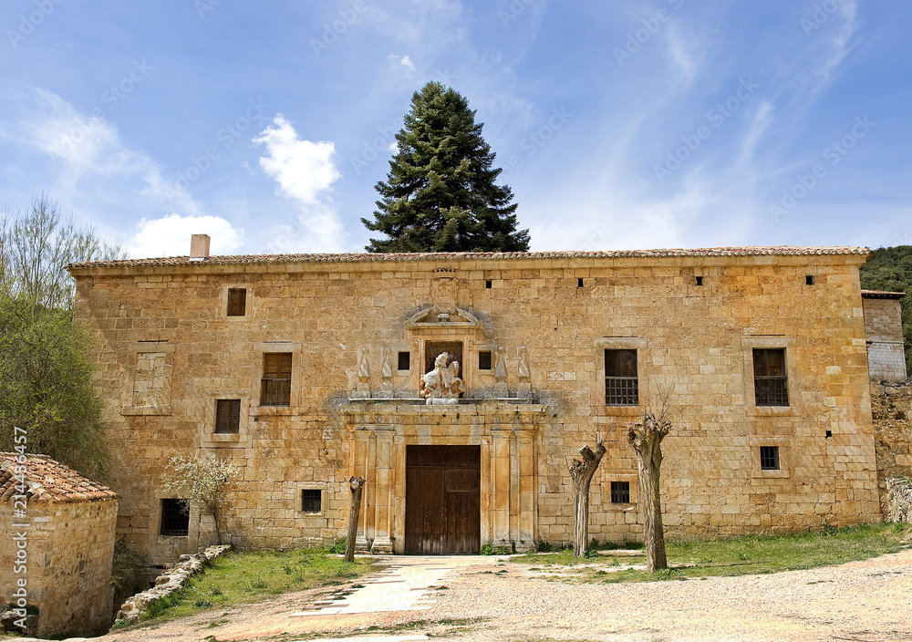 Klosterruine San Pedro Cardeña, Provinz Burgos, Spanien