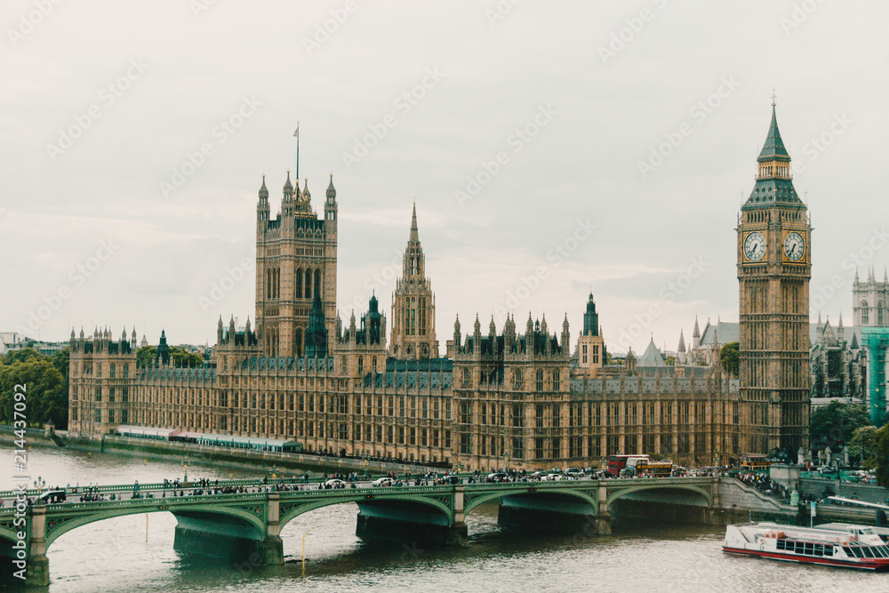 Houses of Parliament - London (from London Eye)