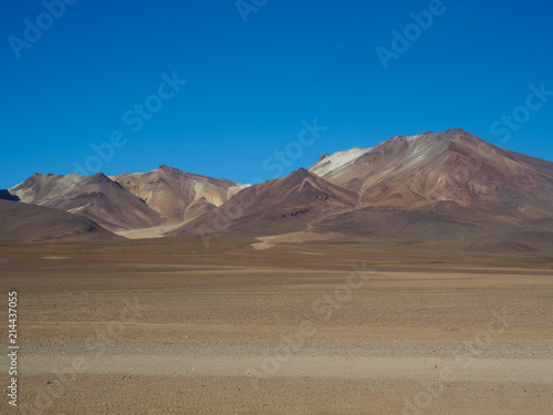 High altitude desert in Bolivia