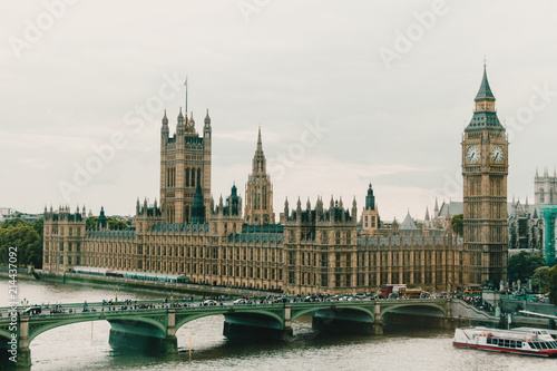 Houses of Parliament - London (from London Eye)