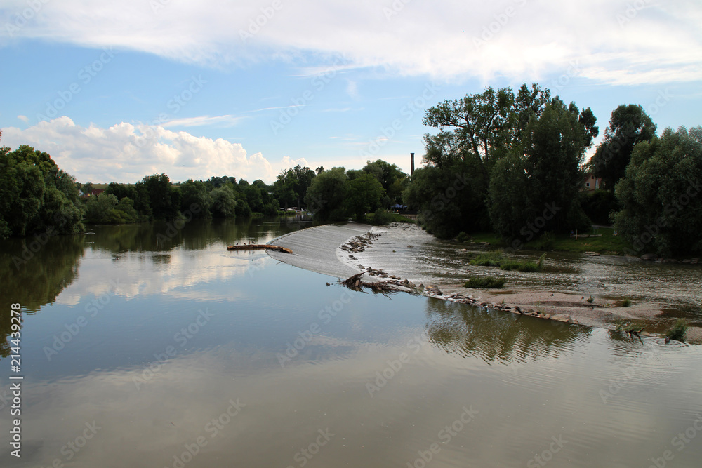 Der Neckar in Nürtingen