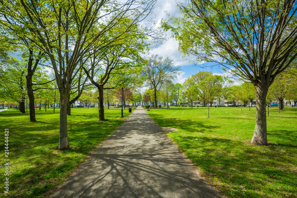 Chatham Square Park, in New Haven, Connecticut