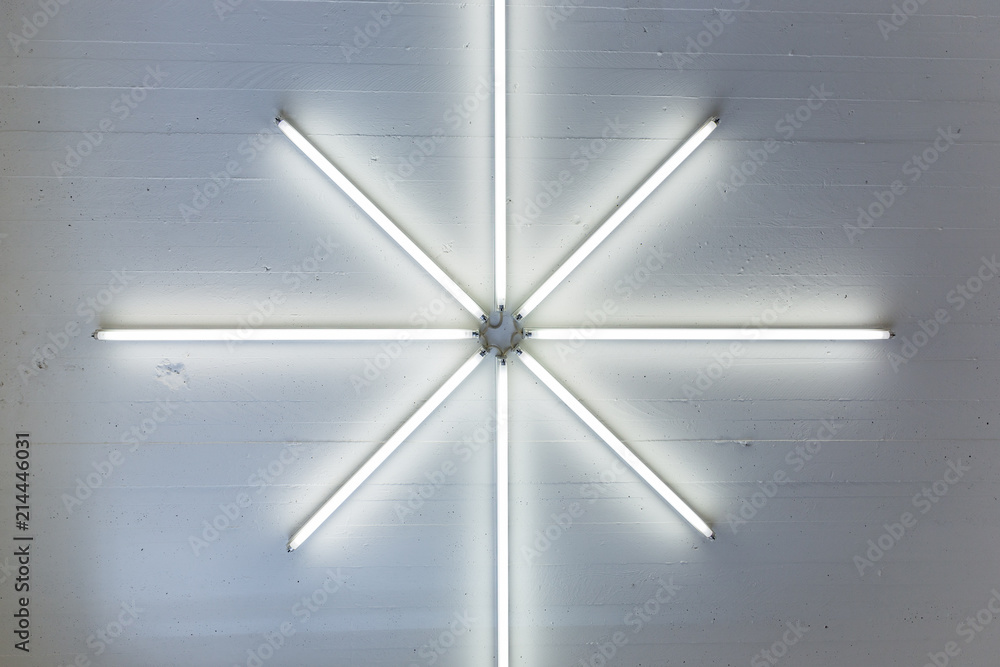 Neonröhre, Licht, Röhren design für Architektur lampen Stock-Foto | Adobe  Stock