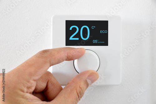 digital thermostat photo