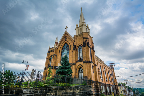 St. Mary of the Mount Church, on Mount Washington, in Pittsburgh, Pennsylvania.