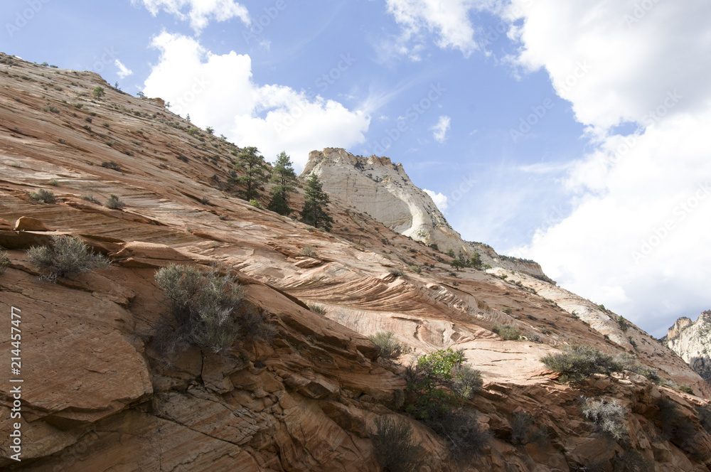 Awe-inspiring rock formations in Bryce Canyon National Park