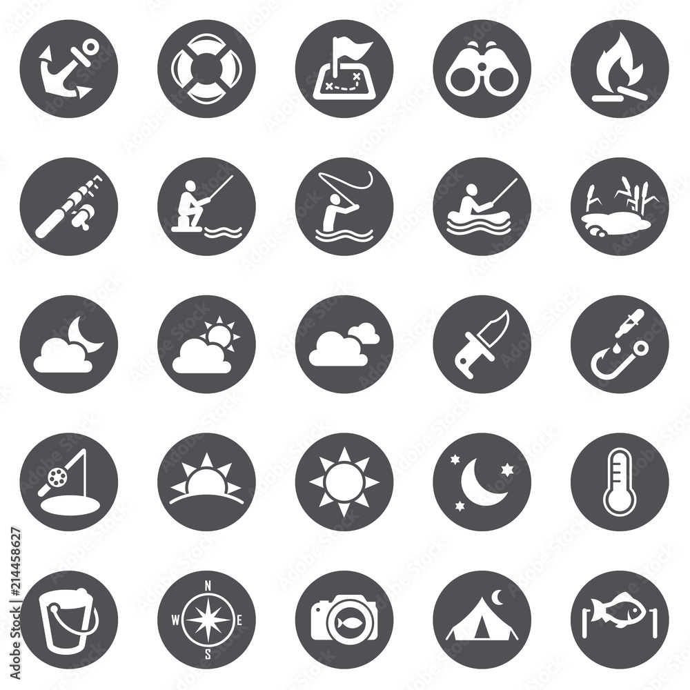 Fishing Icons Fishing Icons