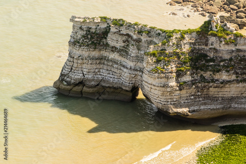 Cliffs of Fecamp, Normandy photo