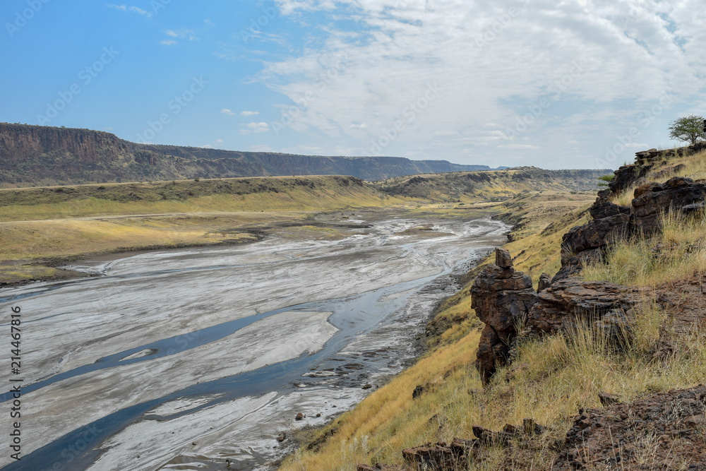 Amazing rock formations at Lake Magadi, Kenya Amazing rock formations at Lake Magadi, Kenya