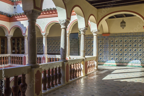 Palace of Monsalud, Upper floor courtyard, Almendralejo, Spain