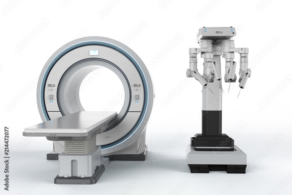 mri scan with robot surgery mri scan with robot surgery