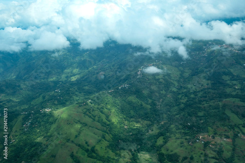 Views of Costa Rica from the air