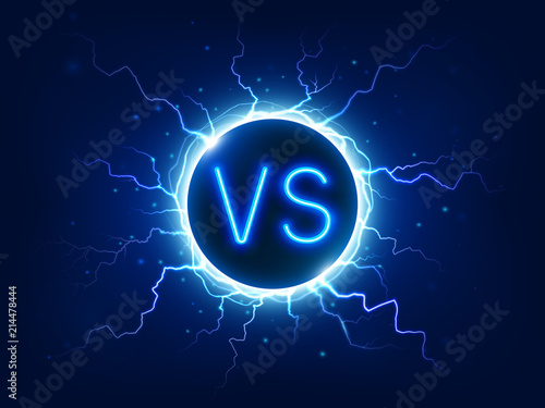 Neon Versus Sign Vs Competition Symbol With Lightning Electrical Discharges Duel Fight And Battle Icon Vector Concept Stock ベクター Adobe Stock Neon Versus Sign Vs Competition Symbol With Lightning Electrical Discharges Duel Fight And Battle Icon Vector Concept Stock ベクター Adobe Stock