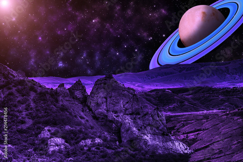 Fototapeta Naklejka Na Ścianę i Meble -  alien landscape