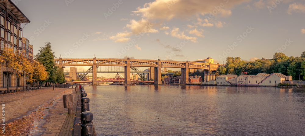 Fototapeta premium river tyne