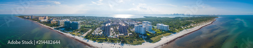 Aerial panorama Key Biscayne Florida © Felix Mizioznikov