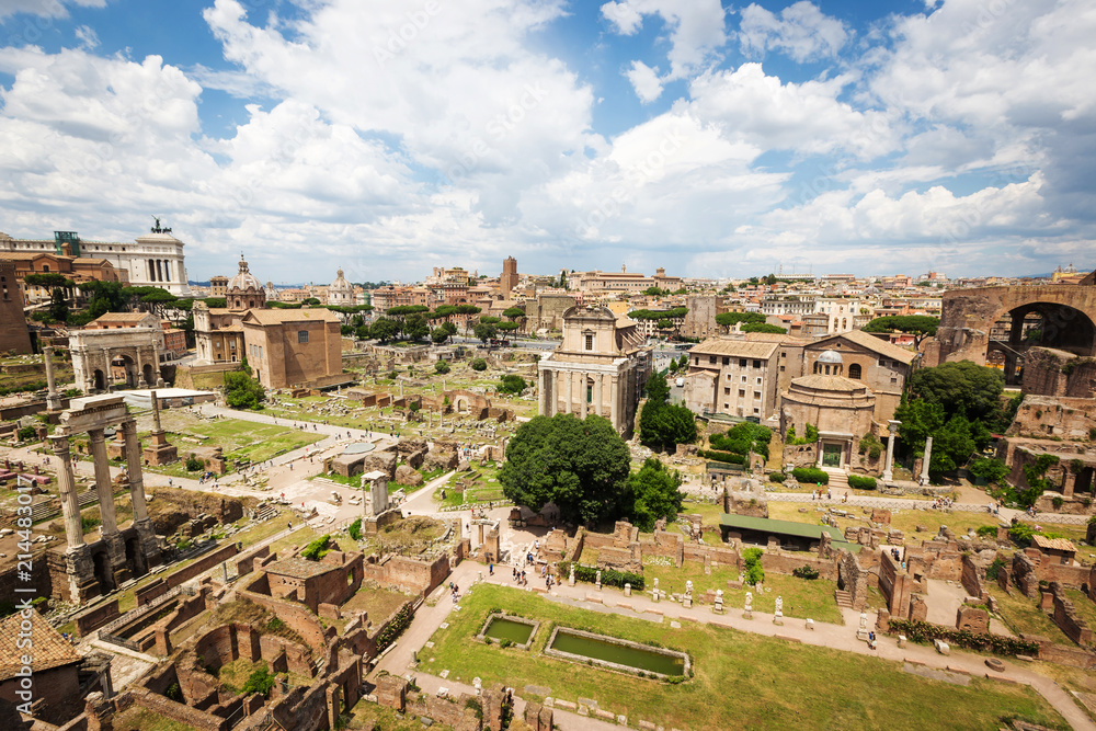 Forum of Caesar in Rome, Italy