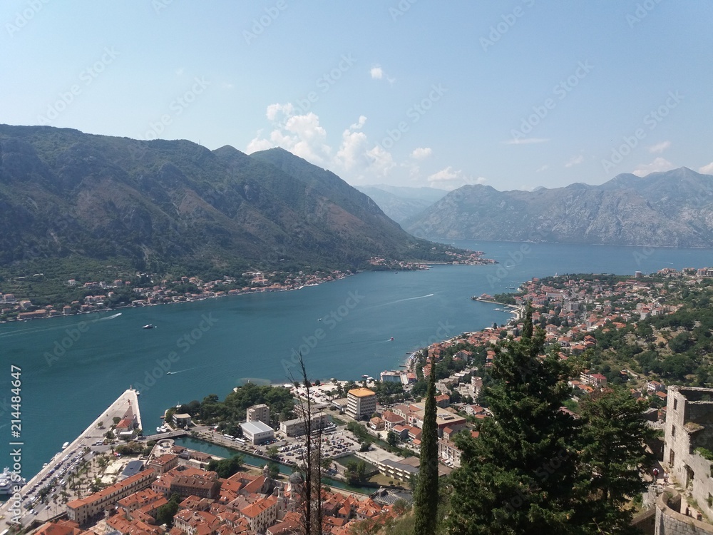 Montenegro Kotor Panorama Schlucht
