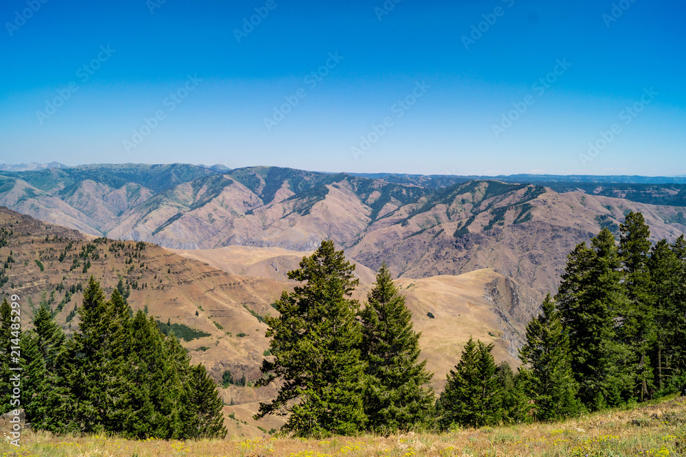 Snake River Valley area in the Wallowa-Whitman National Forest