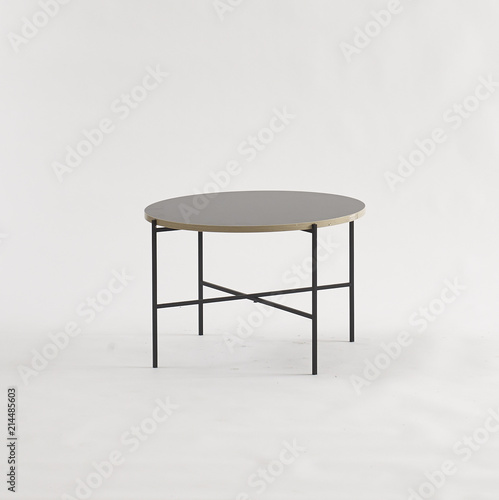 design sofa tables isolated on white. minimalism design furniture.