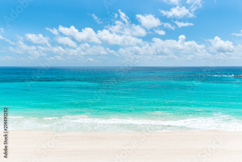 A beautiful turquoise color beach