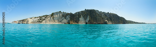 Beautiful panoramic view of Kefalonia island, Greece