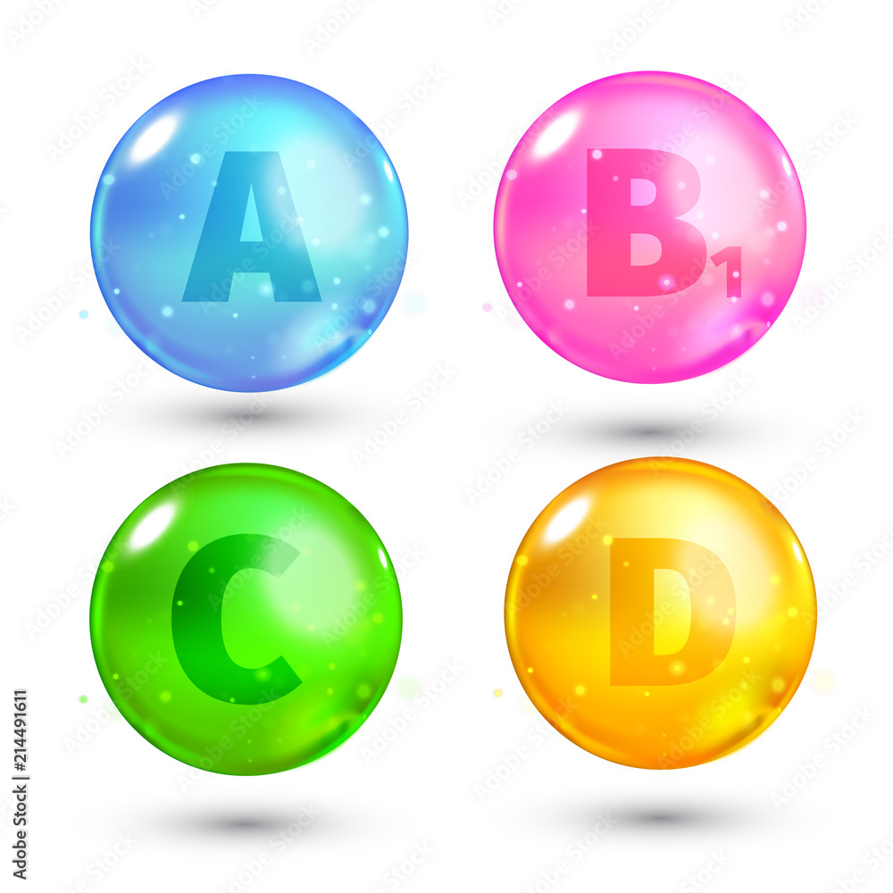 Vitamin. High quality gold oil capsule. Vector illustration Vitamin. High quality gold oil capsule. Vector illustration