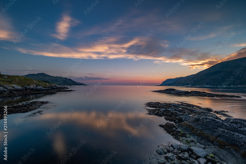 Sunset Bremanger Norway