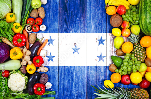 Fresh fruits and vegetables from Honduras