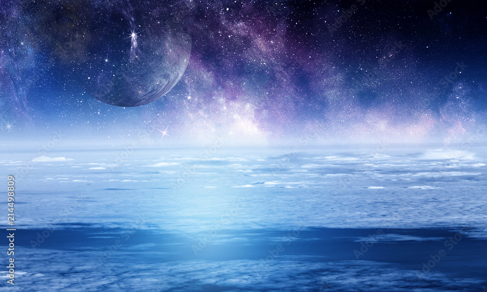 Space planets and nebula Space planets and nebula