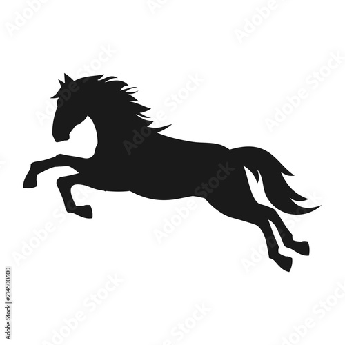 Horse Icon Vector Silhouette