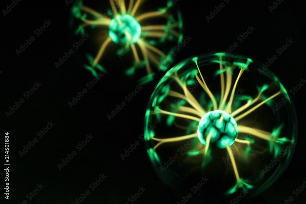 Electricity fire-ball. Abstract photo of electric waves. Electricity fire-ball. Abstract photo of electric waves.