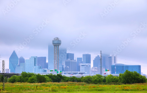 Overview of downtown Dallas
