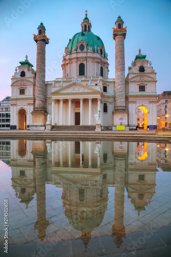 St. Charles's Church (Karlskirche) in Vienna, Austria