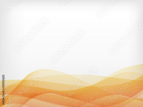 abstract vector waved line background