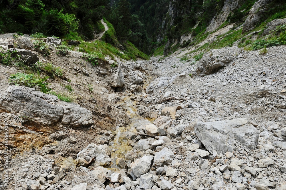 dry mountain stream dry mountain stream