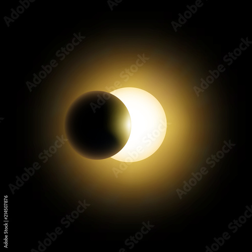 Eclipse Sun vector