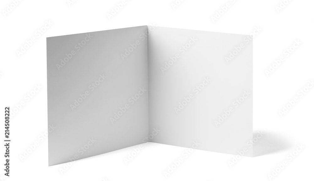 folded leaflet white blank paper template book folded leaflet white blank paper template book